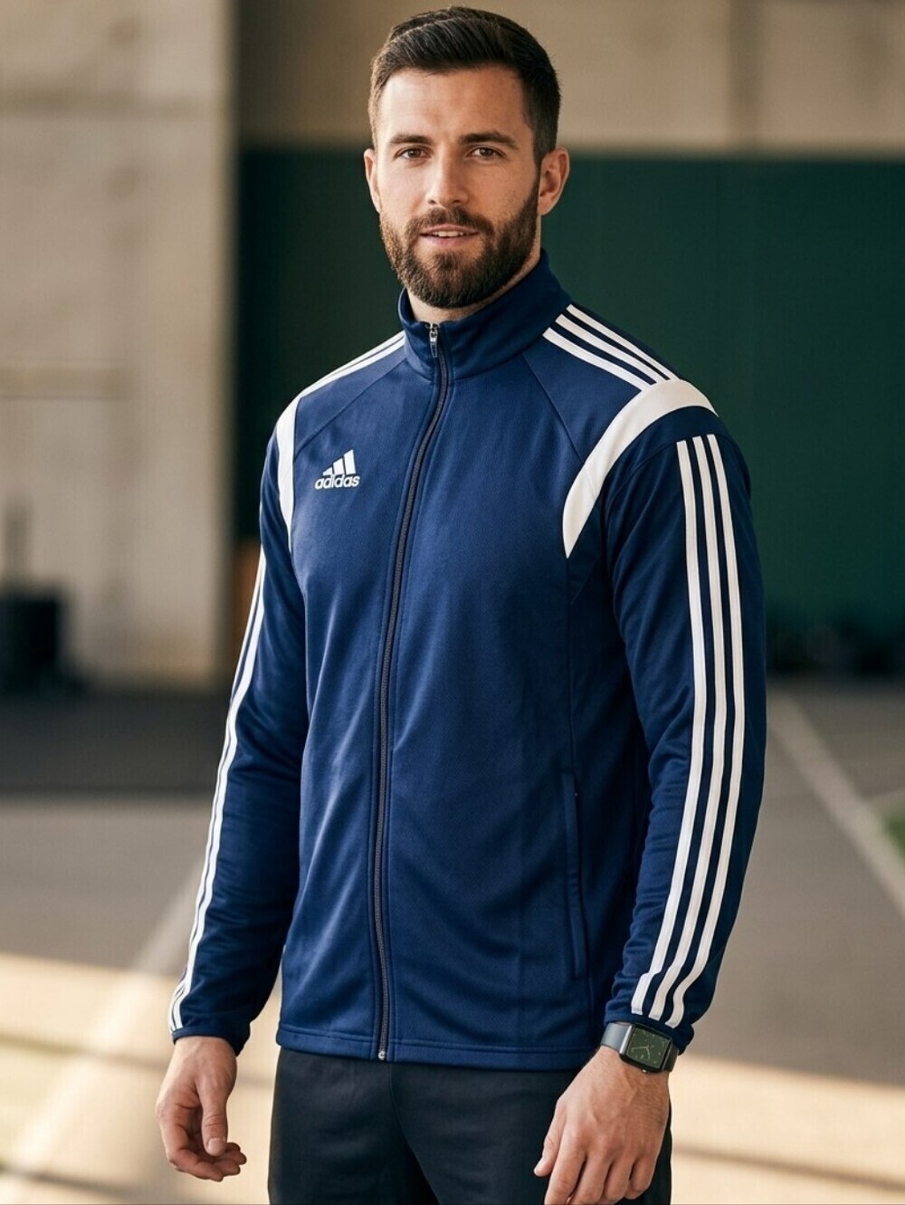 ADIDAS Climacool Full Zip Training Warm-up Sideline Track Jacket